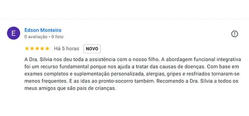 Consulta online com pediatra funcional integrativo.