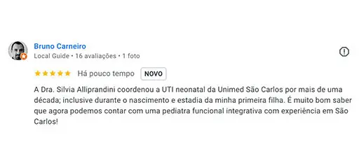 Consultório da Dra. Silvia Alliprandini em São Carlos